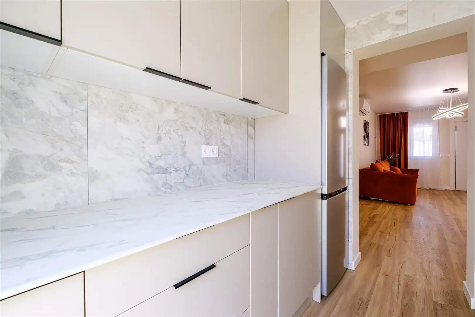 Cocina de Casa adosada en venta en Orihuela con Aire acondicionado, Calefacción y Jardín privado
