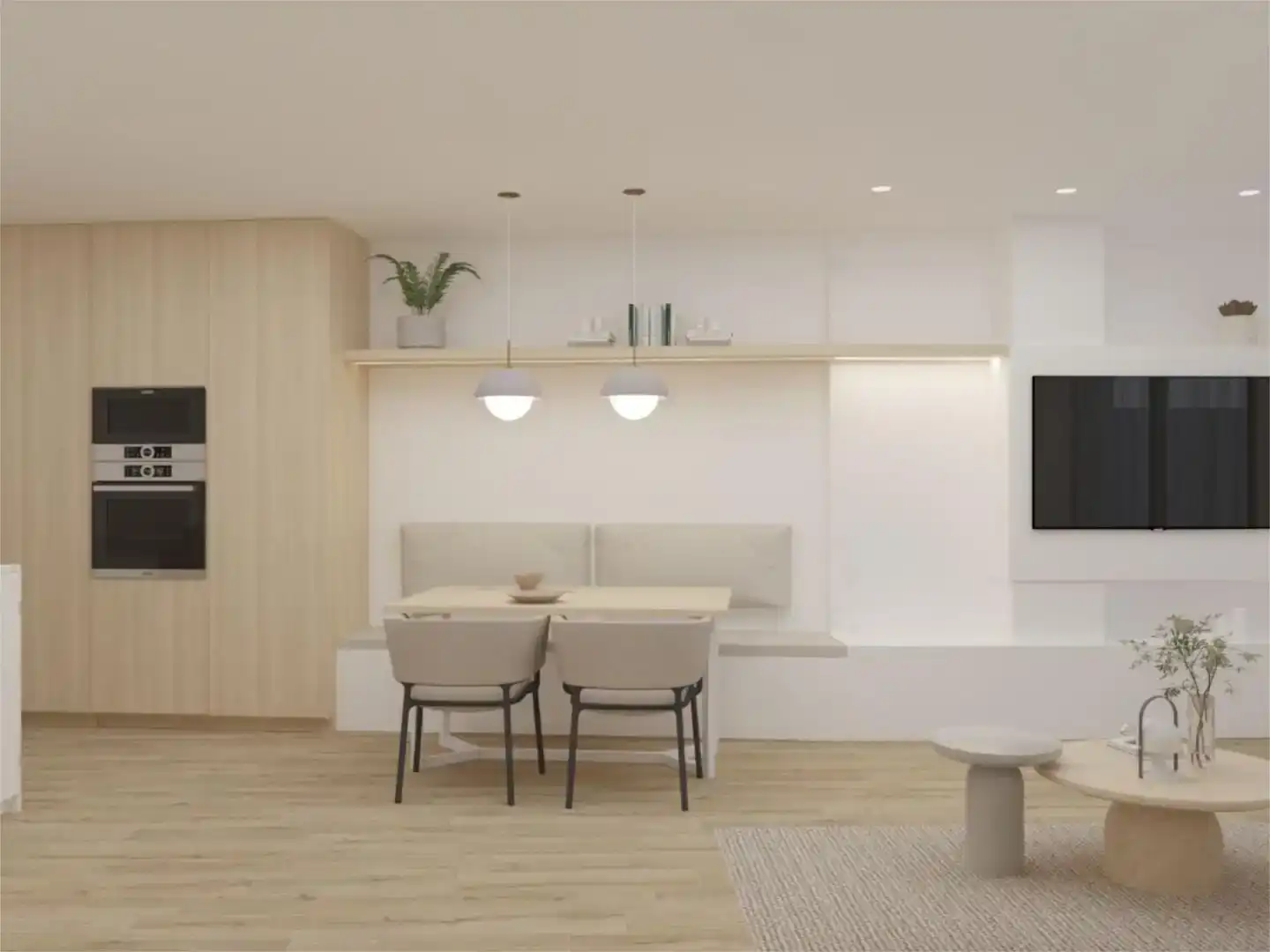 Comedor de Casa adosada en venta en Juneda con Parquet y Balcón