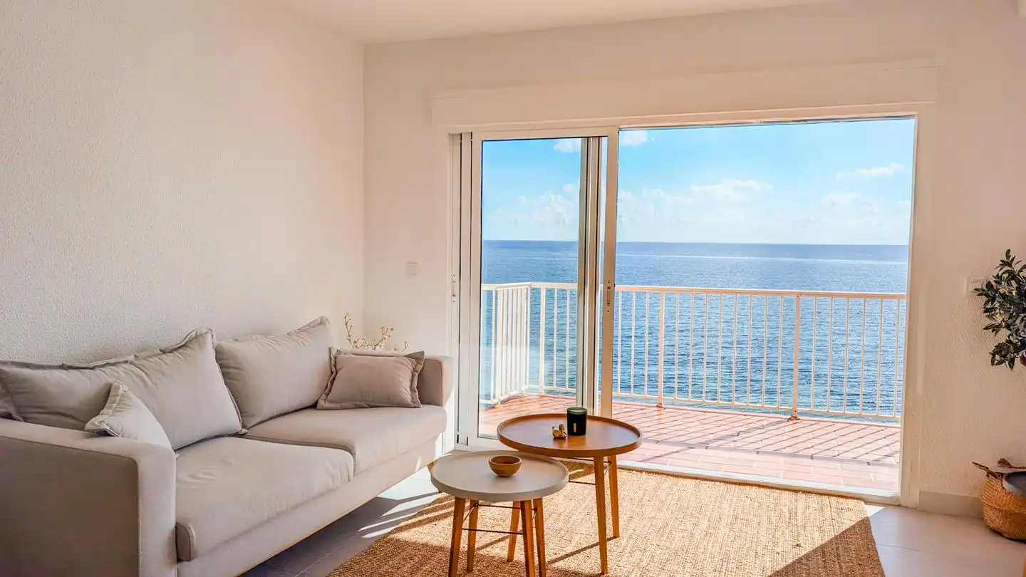 Schlafzimmer von Wohnung zum Verkauf in Santa Pola mit Klimaanlage und Terrasse