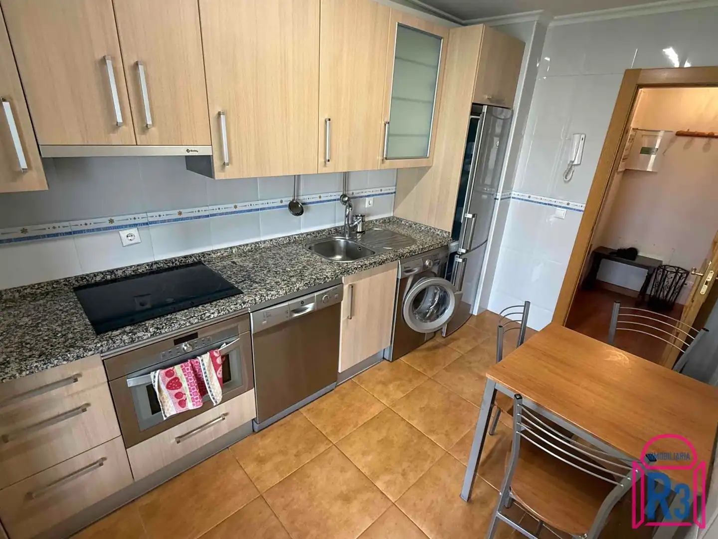 Kitchen of Apartments for rent in León Capital   with Heating, Terrace and Furnished