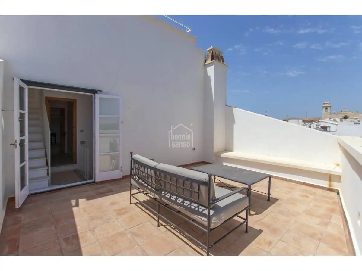 Terrassa de Casa o xalet en venda en Maó - Mahón amb Calefacció, Terrassa i Moblat