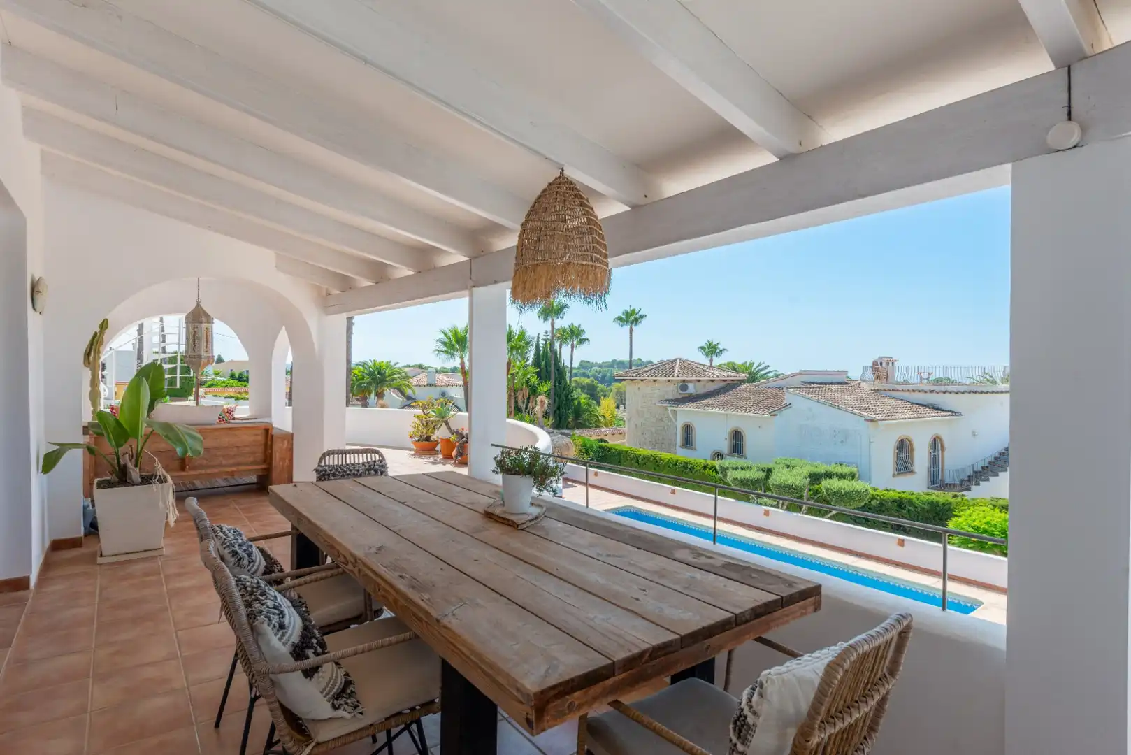 Terrassa de Casa o xalet en venda en Benissa pueblo  