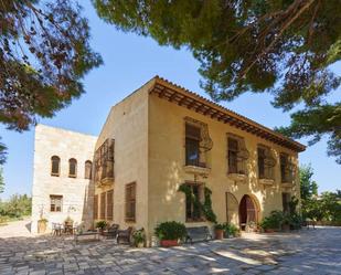 Vista exterior de Finca rústica en venda en Mutxamel amb Aire condicionat, Calefacció i Jardí privat