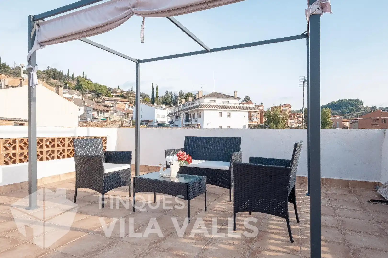 Terraza de Ático en venta en Sant Feliu de Codines con Terraza y Amueblado
