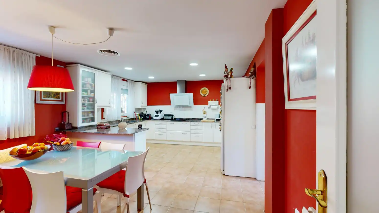 Cocina de Casa o chalet en venta en Murcia con Aire acondicionado, Calefacción y Jardín privado