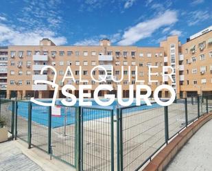 Exterior view of Flat to rent in  Madrid Capital  with Air Conditioner and Swimming Pool