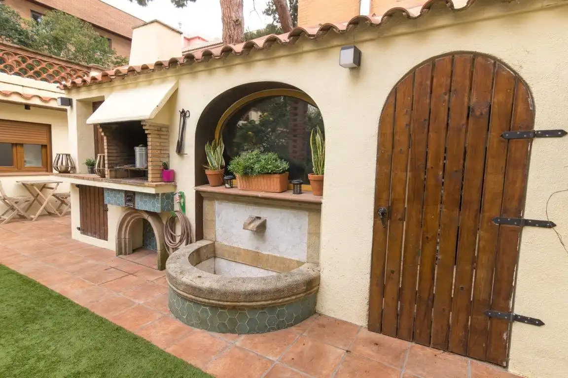 Terrace of Houses for sale in Sant Cugat del Vallès  with Air Conditioner, Heating and Private garden