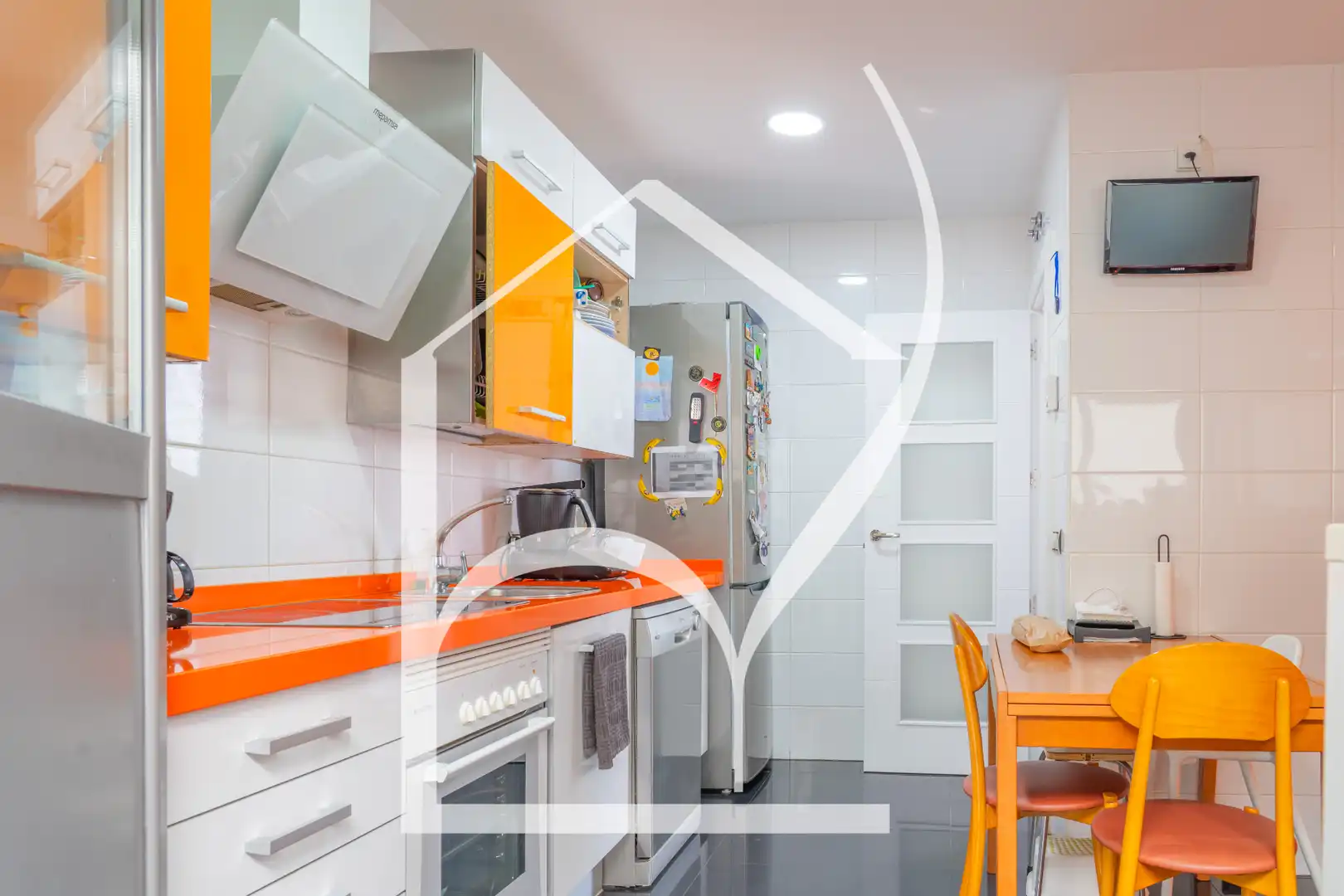 Cocina de Casa o chalet en venta en Villamayor con Aire acondicionado, Calefacción y Jardín privado