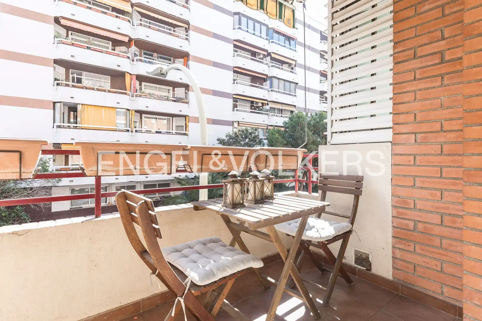 Balcony of Flat for sale in Barcelona  with Air Conditioner, Heating and Furnished