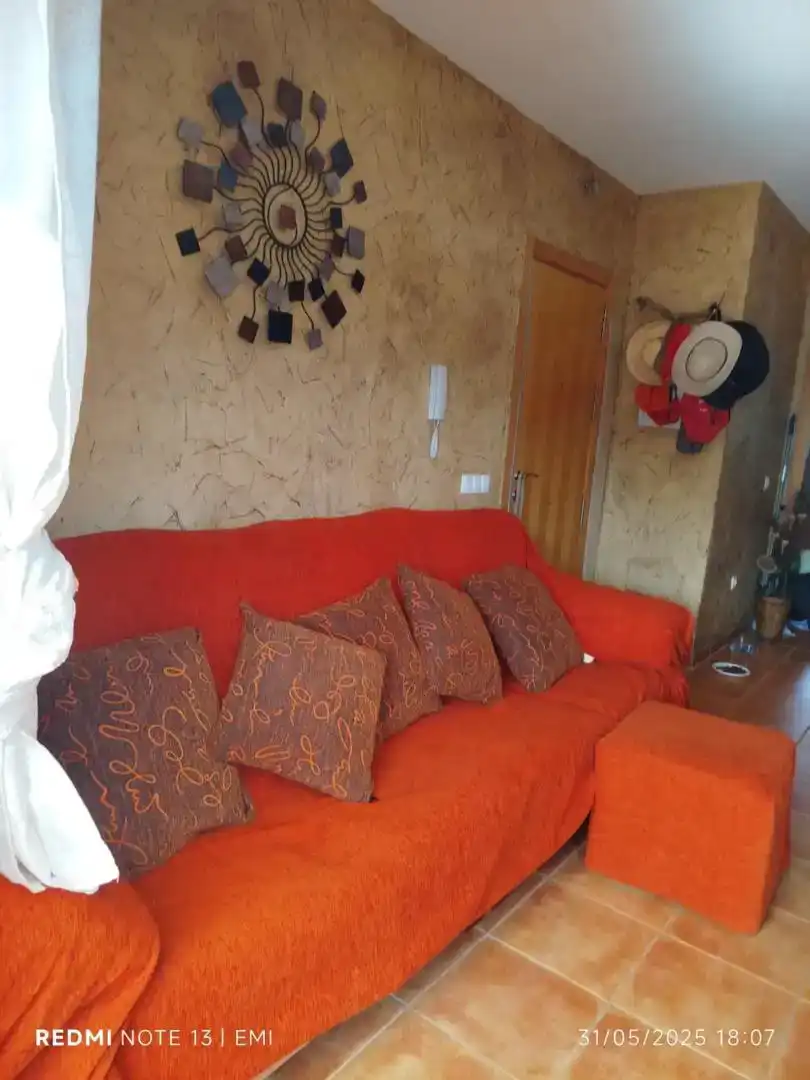 Sala de estar de Apartamento en venta en Fondón con Trastero, Amueblado y Microondas