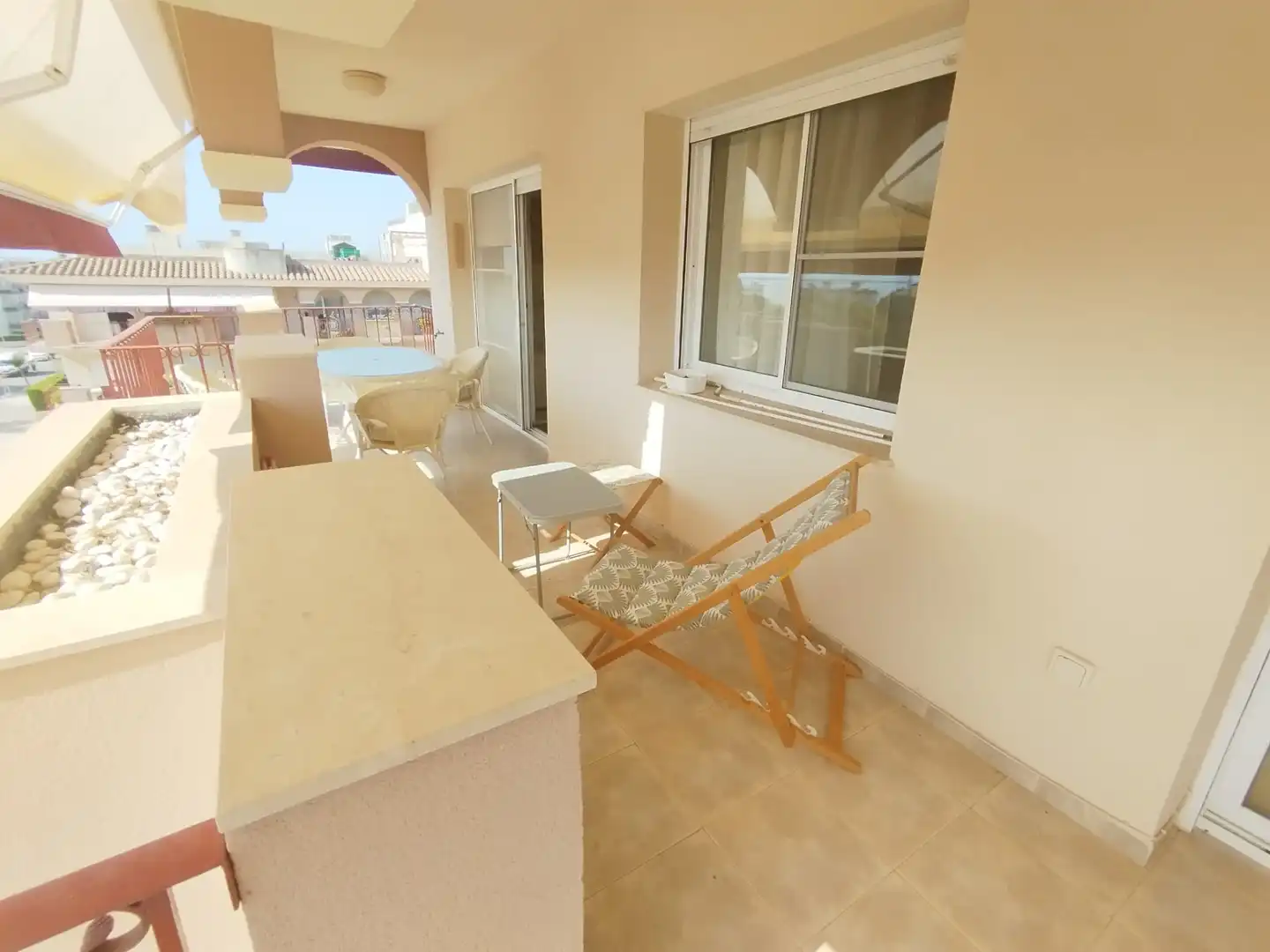 Balcony of Attic for sale in La Ràpita  with Air Conditioner, Heating and Parquet flooring