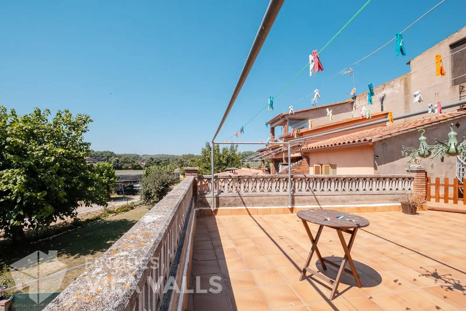 Terrace of Flat for sale in Lliçà d'Amunt  with Air Conditioner, Heating and Private garden