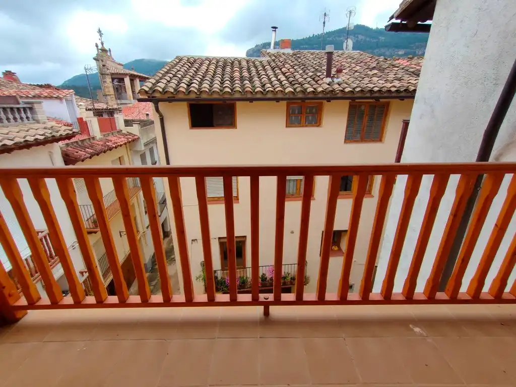 Terraza de Casa o chalet en venta en Fuentespalda con Calefacción, Amueblado y Horno