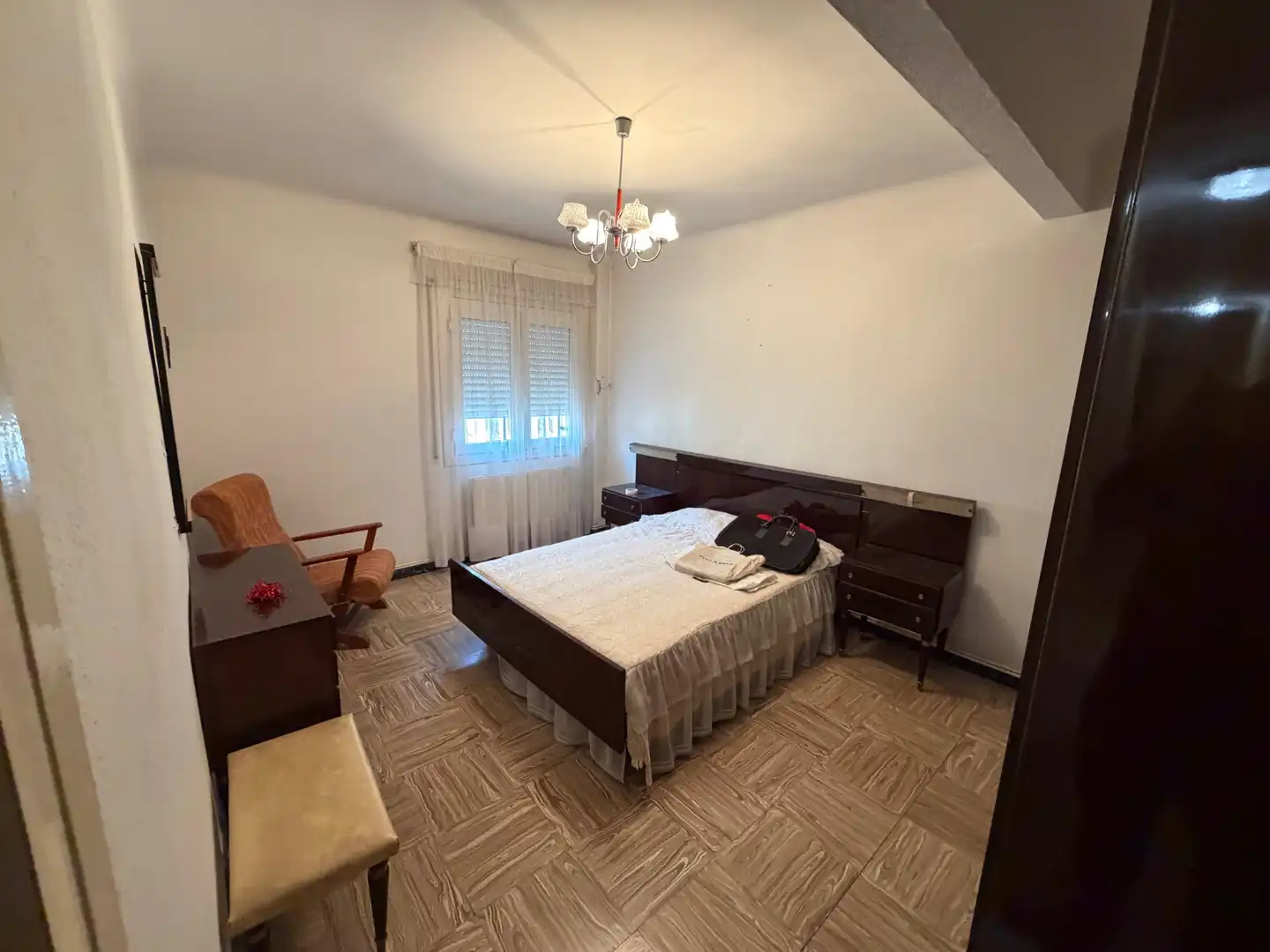 Schlafzimmer von Wohnung zum Verkauf in Cervera mit Heizung, Abstellraum und Möbliert