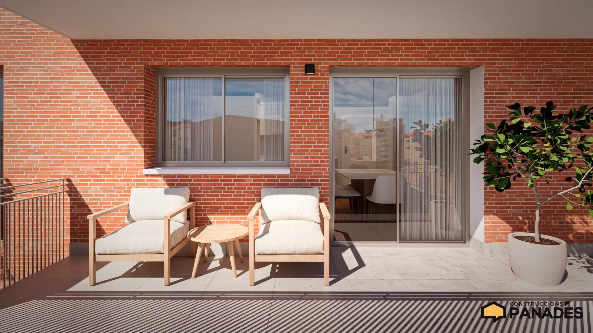 Neubau-Wohnung mit Terrasse zum Verkauf in Carrer de la Virtut 11, imagen 3