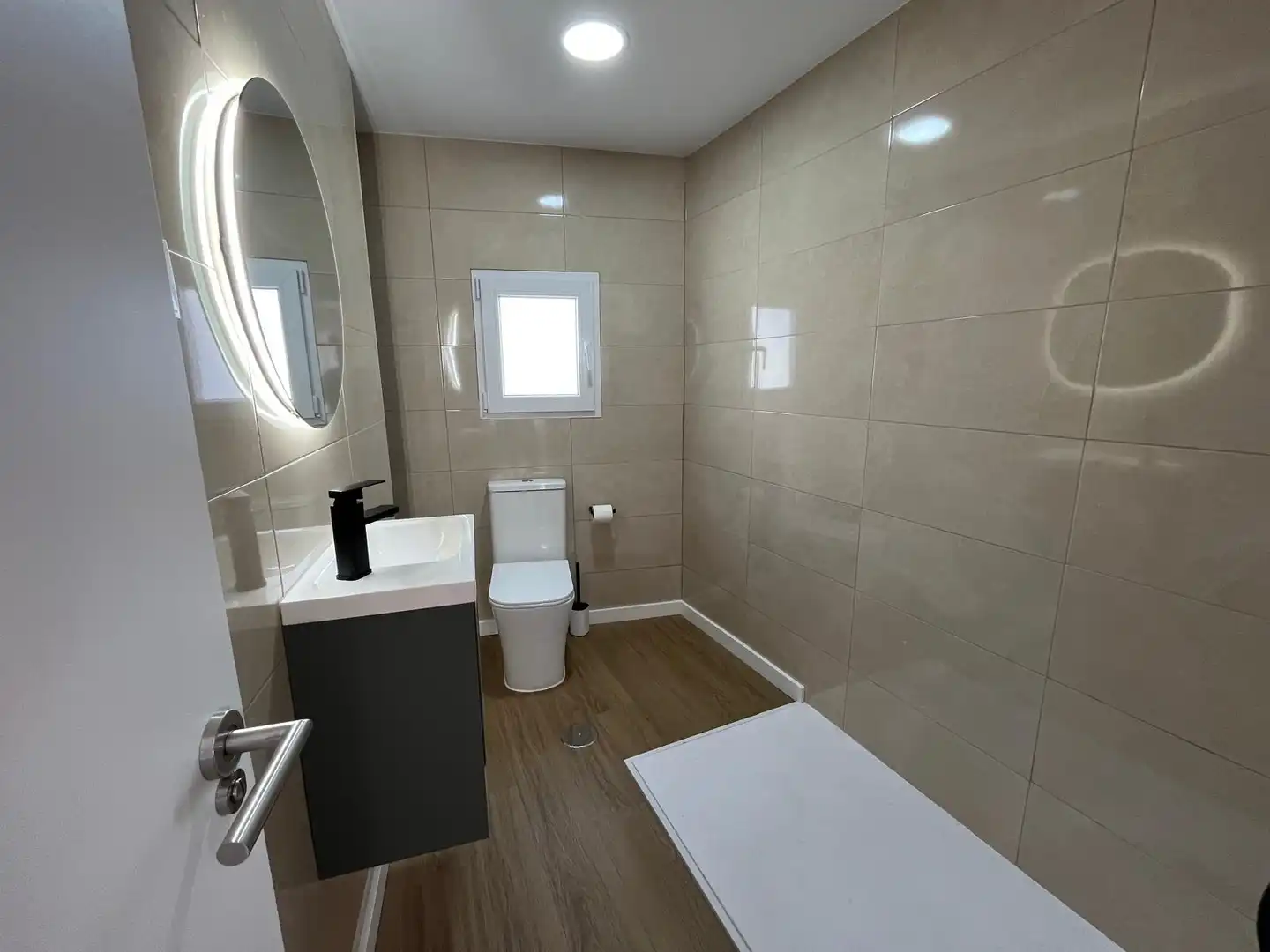 Baño de Casa adosada en venta en Cartagena con Parquet, Terraza y Trastero
