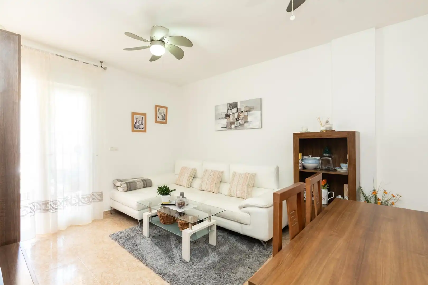 Sala de estar de Piso en venta en Gualchos con Terraza y Balcón