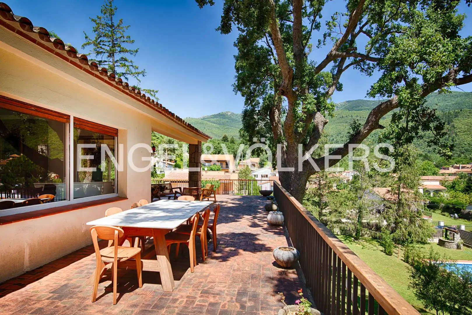 Terraza de Casa o chalet en venta en Maçanet de Cabrenys con Aire acondicionado, Calefacción y Jardín privado