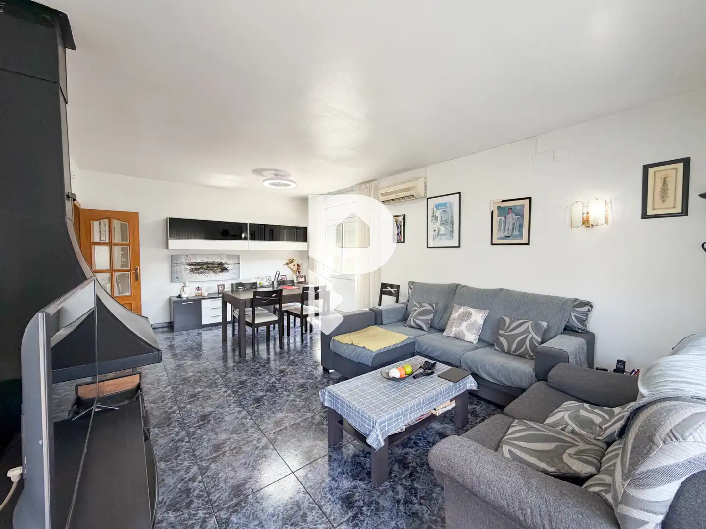 Wohnzimmer von Haus oder Chalet zum Verkauf in Sant Vicenç Dels Horts mit Klimaanlage, Heizung und Privatgarten