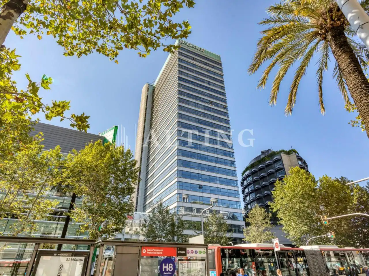 Vista exterior de Garaje de alquiler en Barcelona