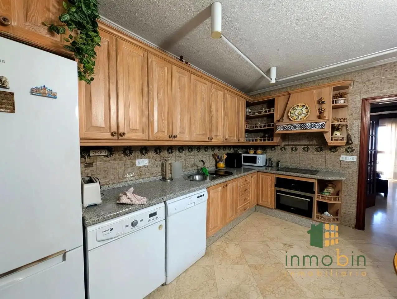 Küche von Maisonette zum Verkauf in Don Benito mit Balkon