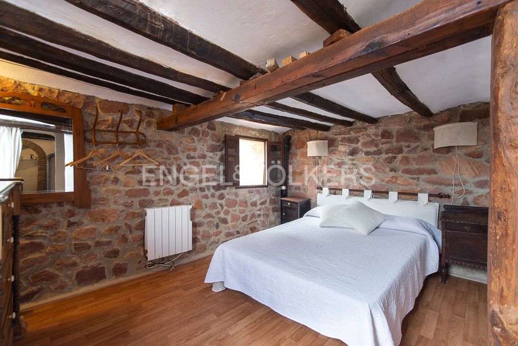 Bedroom of House or chalet for sale in Vilafamés  with Air Conditioner, Heating and Terrace