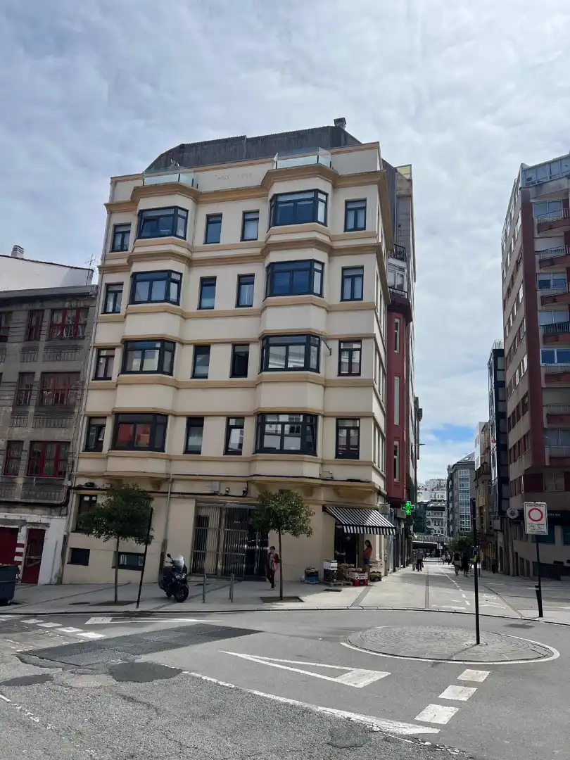 Vista exterior de Apartamento de alquiler en A Coruña Capital  con Calefacción