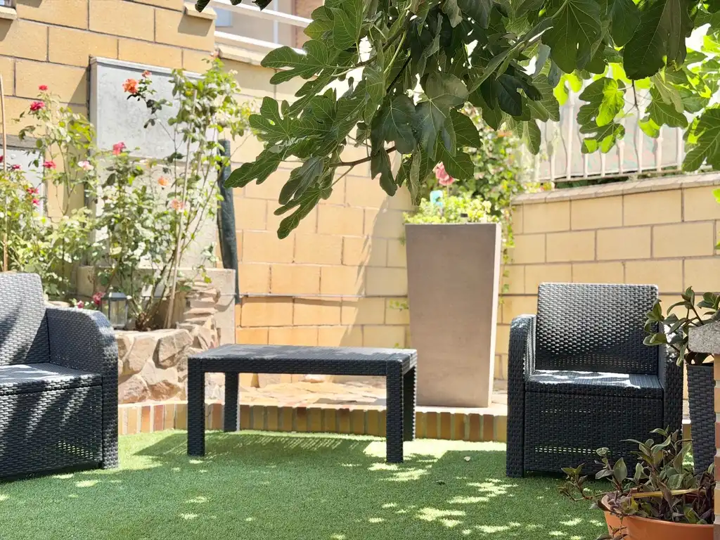 Terrassa de Casa adosada en venda en Ugena amb Aire condicionat, Calefacció i Jardí privat