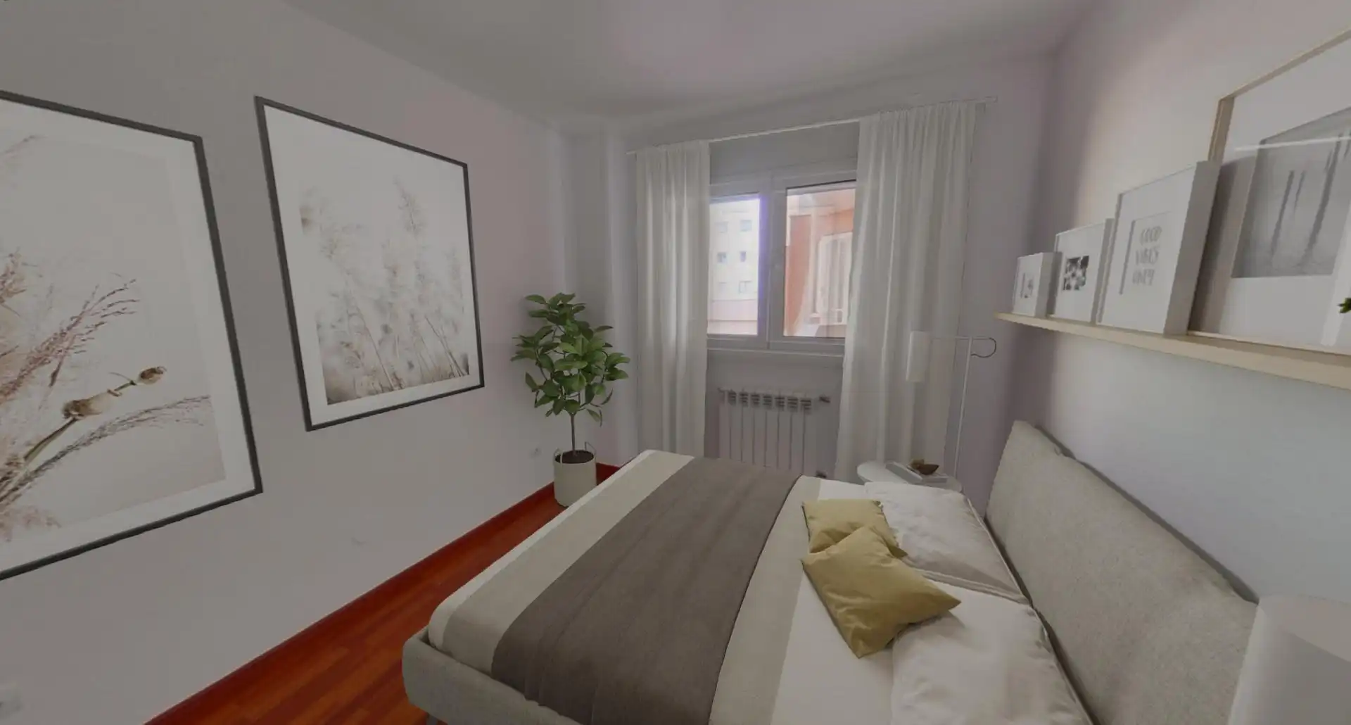 Bedroom of Flat for sale in Santander