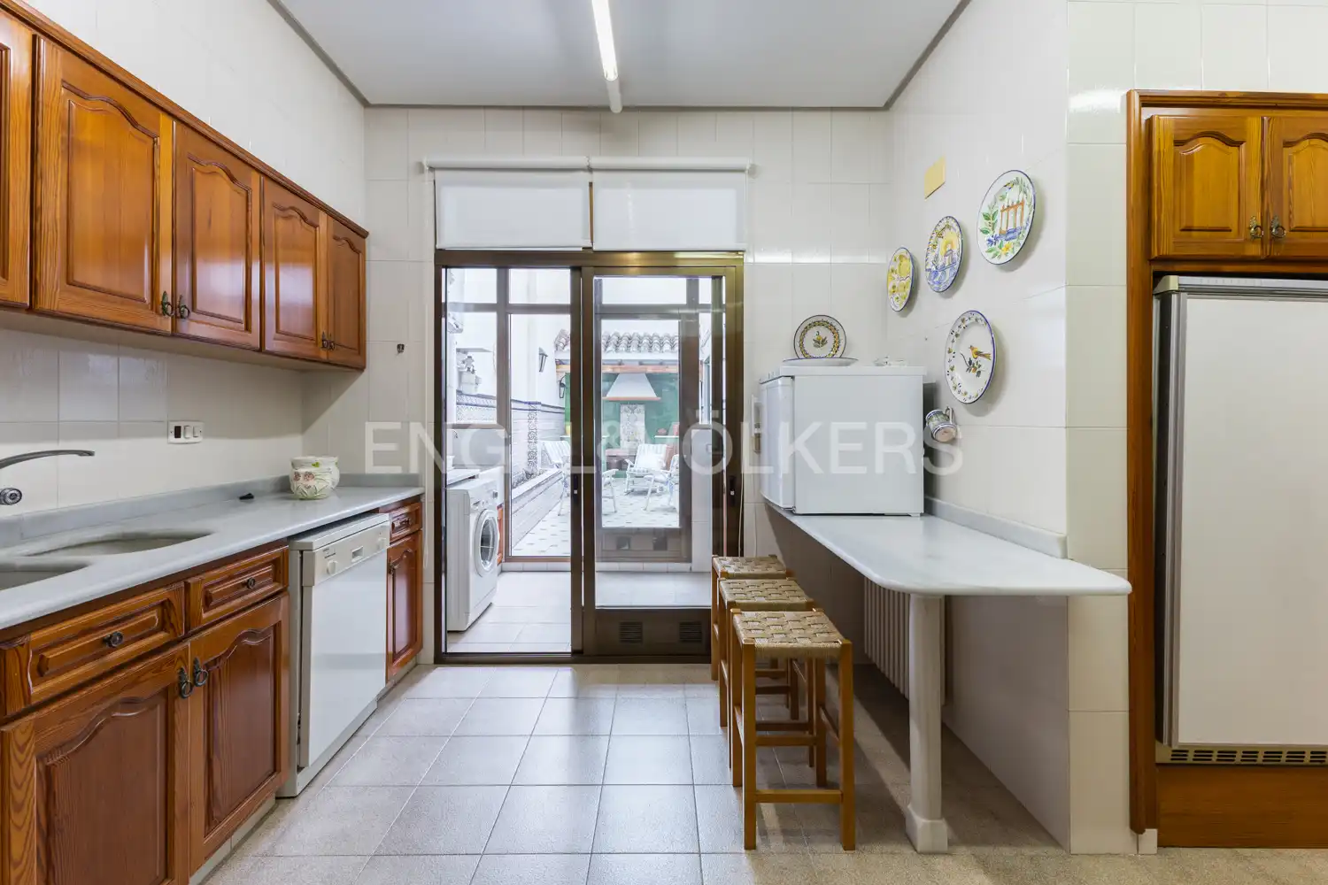 Cocina de Piso de alquiler en Carlet con Calefacción, Terraza y Trastero