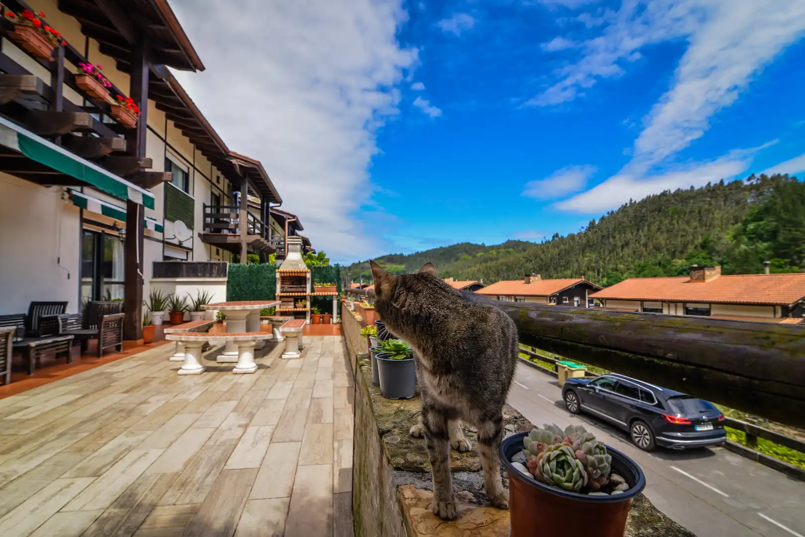 Terraza de Casa adosada de alquiler en Plentzia, Bizkaia