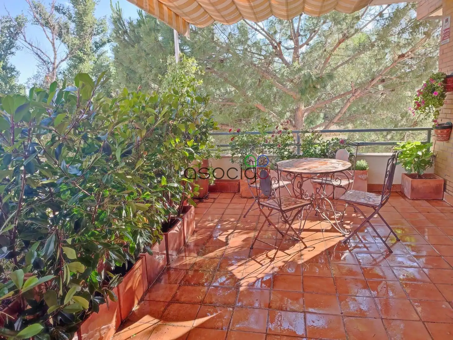 Terrace of Flat for sale in Guadalajara  with Air Conditioner, Heating and Terrace