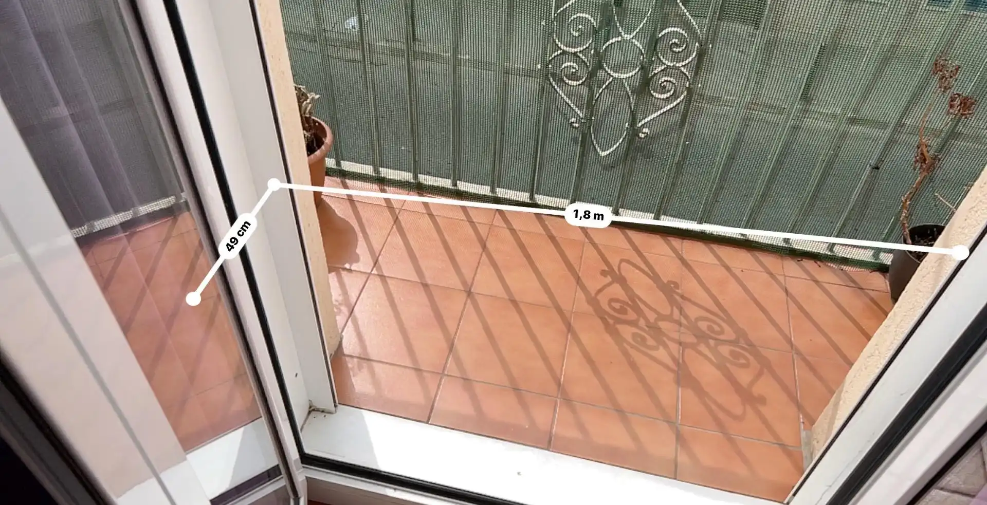 Balcony of Flat for sale in Mataró  with Heating and Balcony