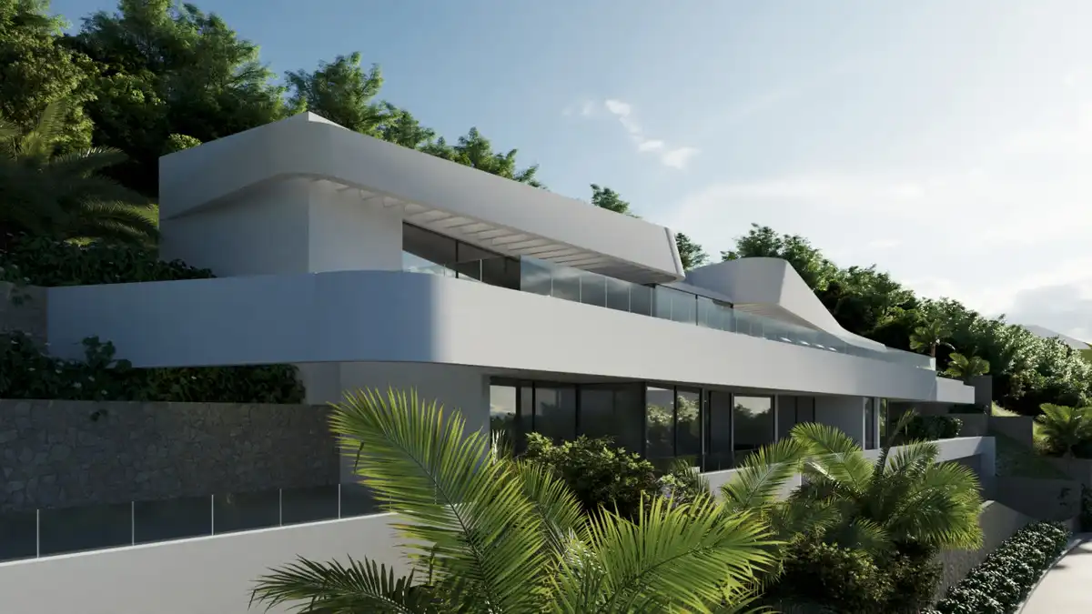 Vista exterior de Casa o xalet en venda en Altea