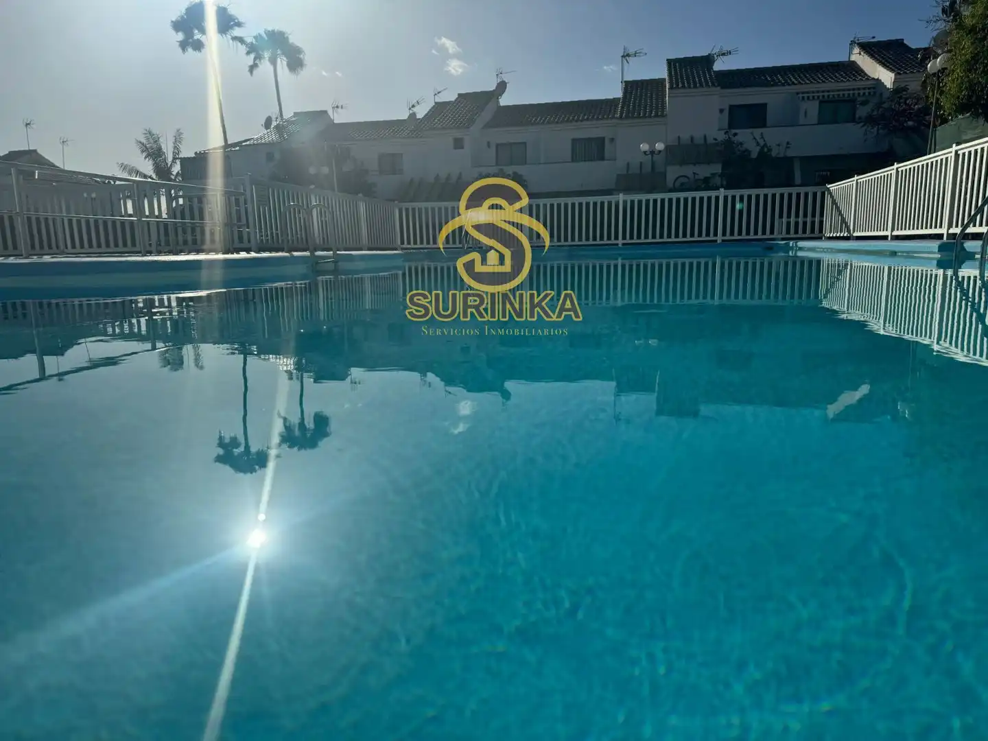 Piscina de Dúplex de alquiler en San Bartolomé de Tirajana con Aire acondicionado, Terraza y Piscina