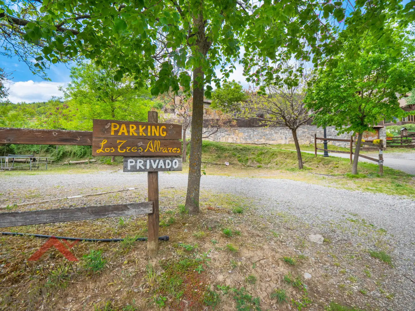 Parking de Casa o chalet en venta en Fiscal con Aire acondicionado, Calefacción y Jardín privado