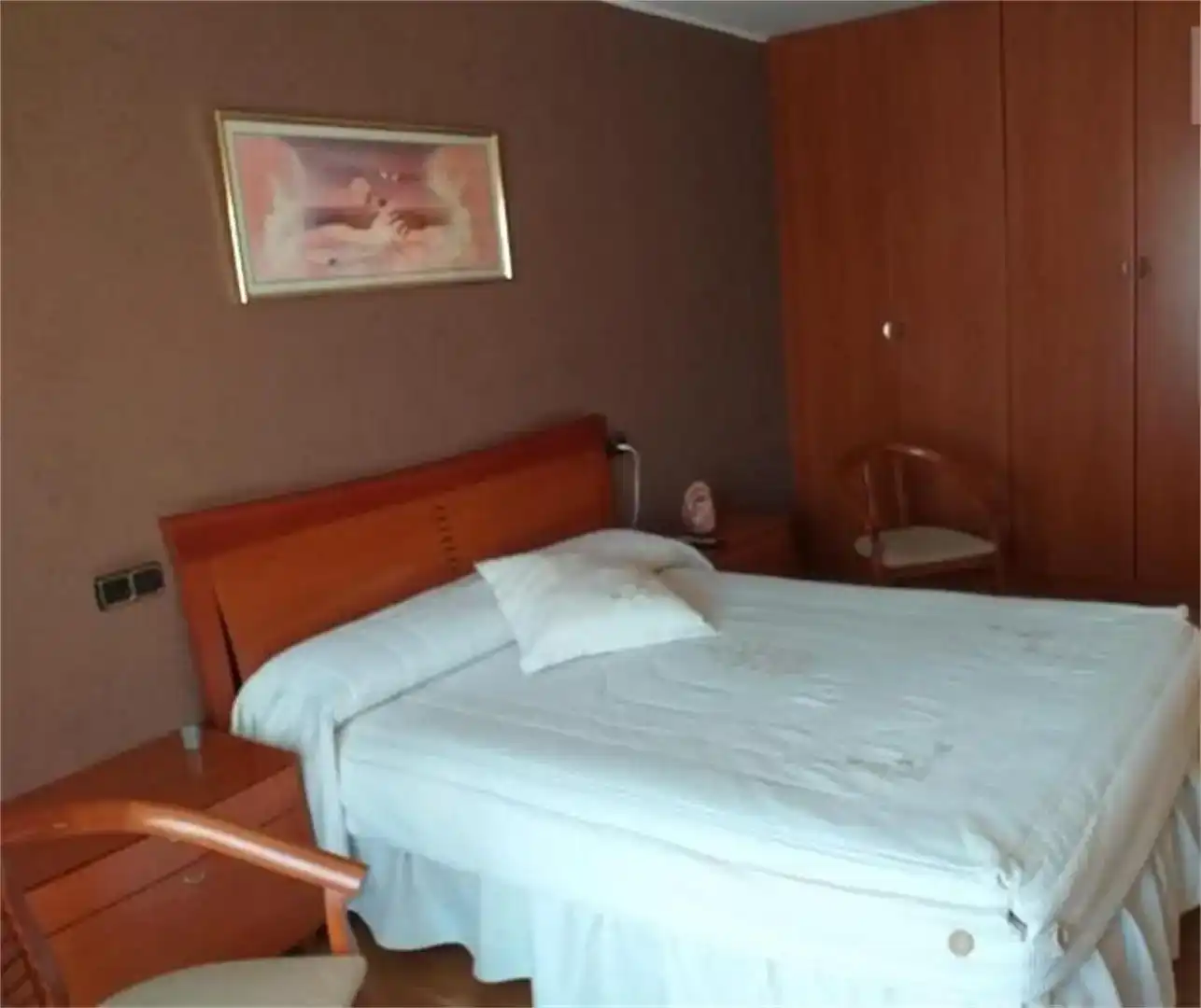 Bedroom of Flat for sale in Mas de las Matas  with Parquet flooring, Storage room and Balcony
