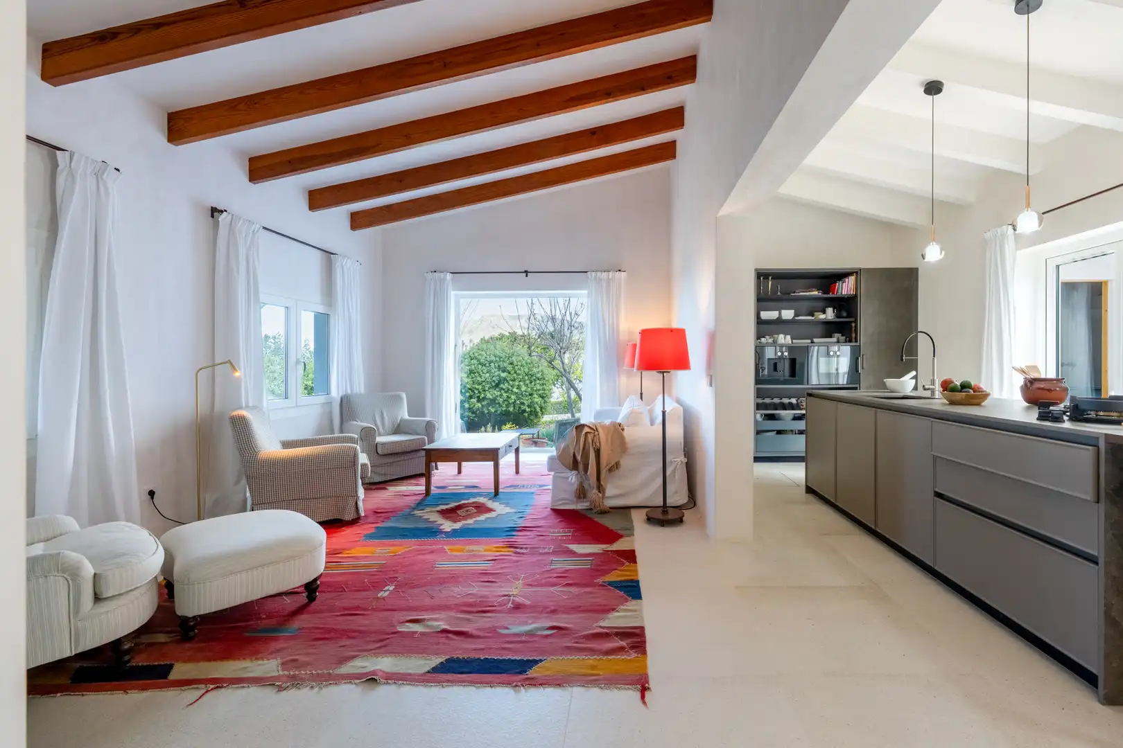 Living room of Country homes for sale in Artà  with Air Conditioner, Heating and Storage room