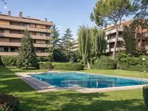 Garden of Flat for sale in Madrid  with Air Conditioner, Heating and Terrace