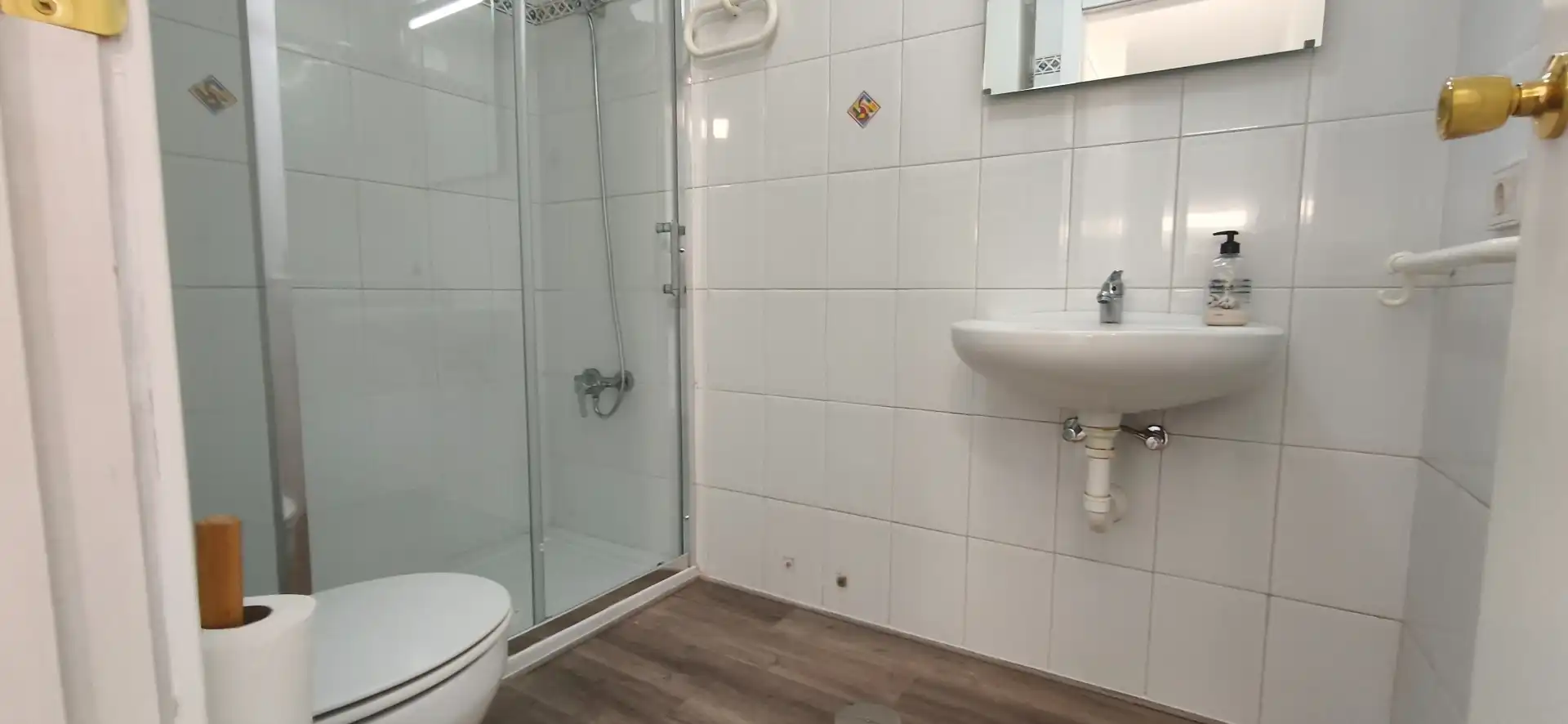 Bathroom of Flat for rent in San Cristóbal de la Laguna  with Oven, Washing machine and Balcony