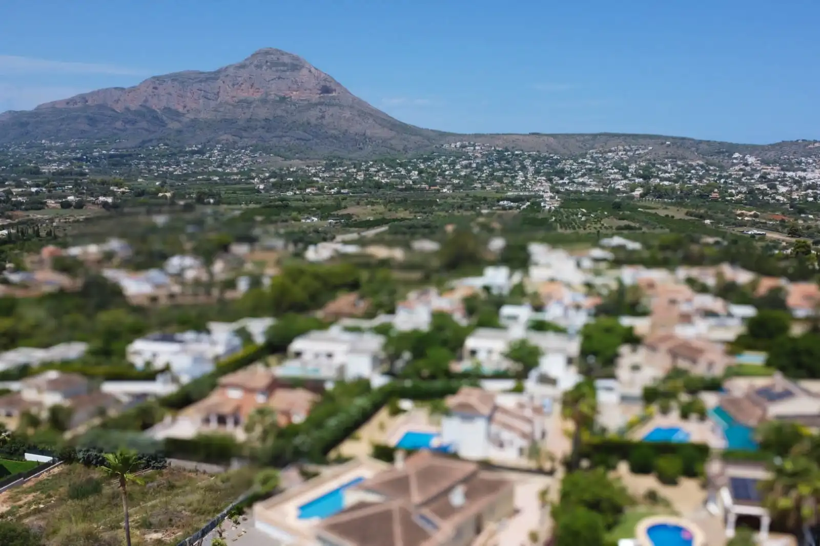 Vista exterior de Casa o xalet en venda en Jávea / Xàbia amb Aire condicionat, Calefacció i Jardí privat