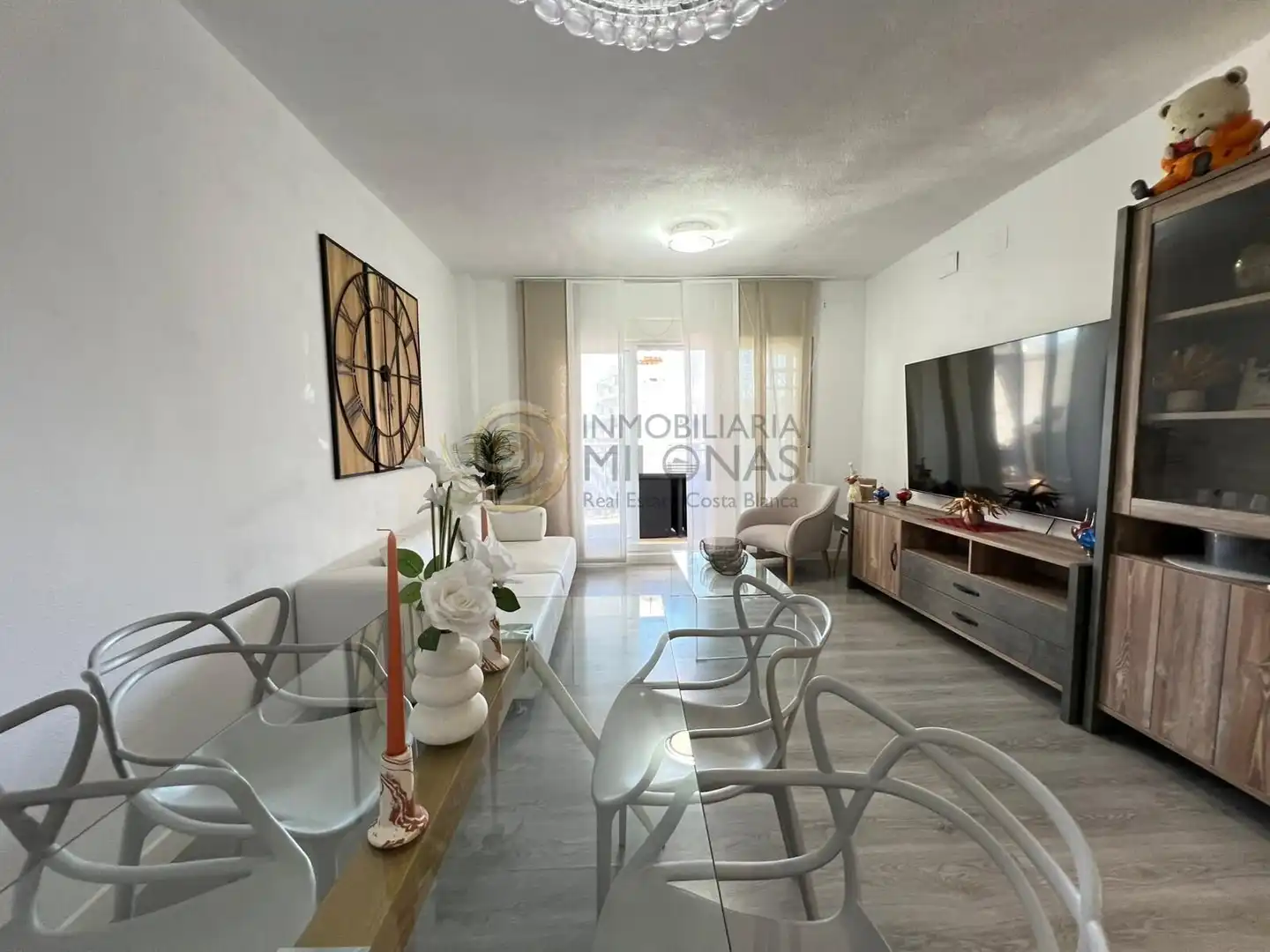 Sala d'estar de Àtic en venda en Villajoyosa / La Vila Joiosa amb Aire condicionat, Terrassa i Piscina comunitària