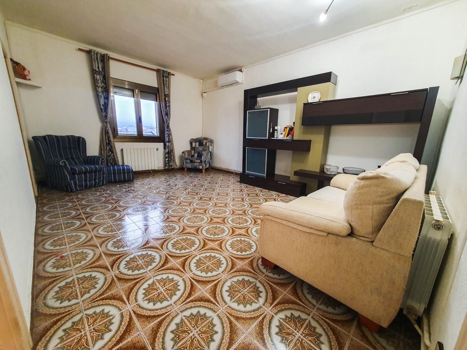 Living room of Attic for sale in  Barcelona Capital  with Air Conditioner