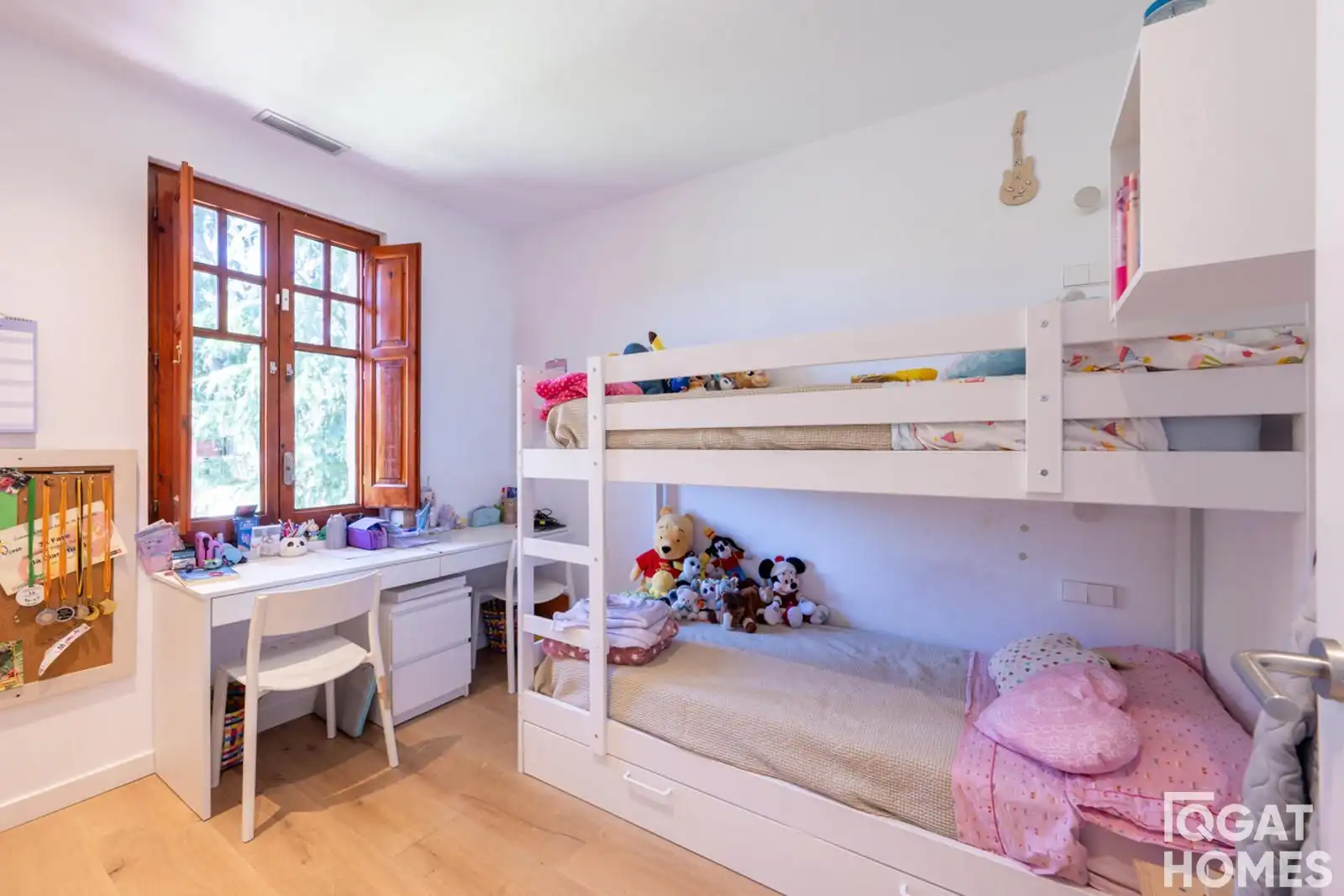 Bedroom of Detached homes for sale in Sant Cugat del Vallès  with Air Conditioner, Heating and Terrace