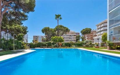 Garden of Apartment to rent in Benalmádena  with Air Conditioner, Terrace and Swimming Pool