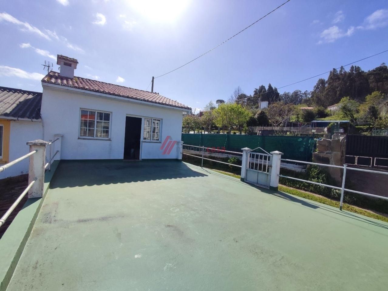 Vista exterior de Casa adosada en venta en Ares con Jardín privado