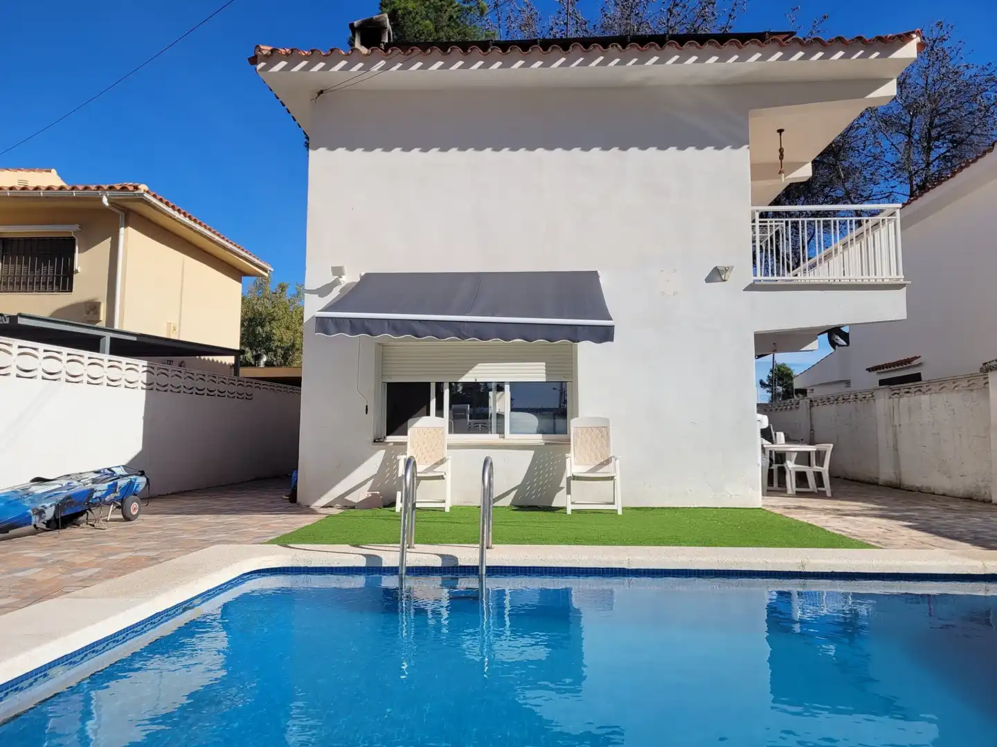 Piscina de Casa o chalet en venta en Benicasim / Benicàssim con Aire acondicionado, Jardín privado y Terraza