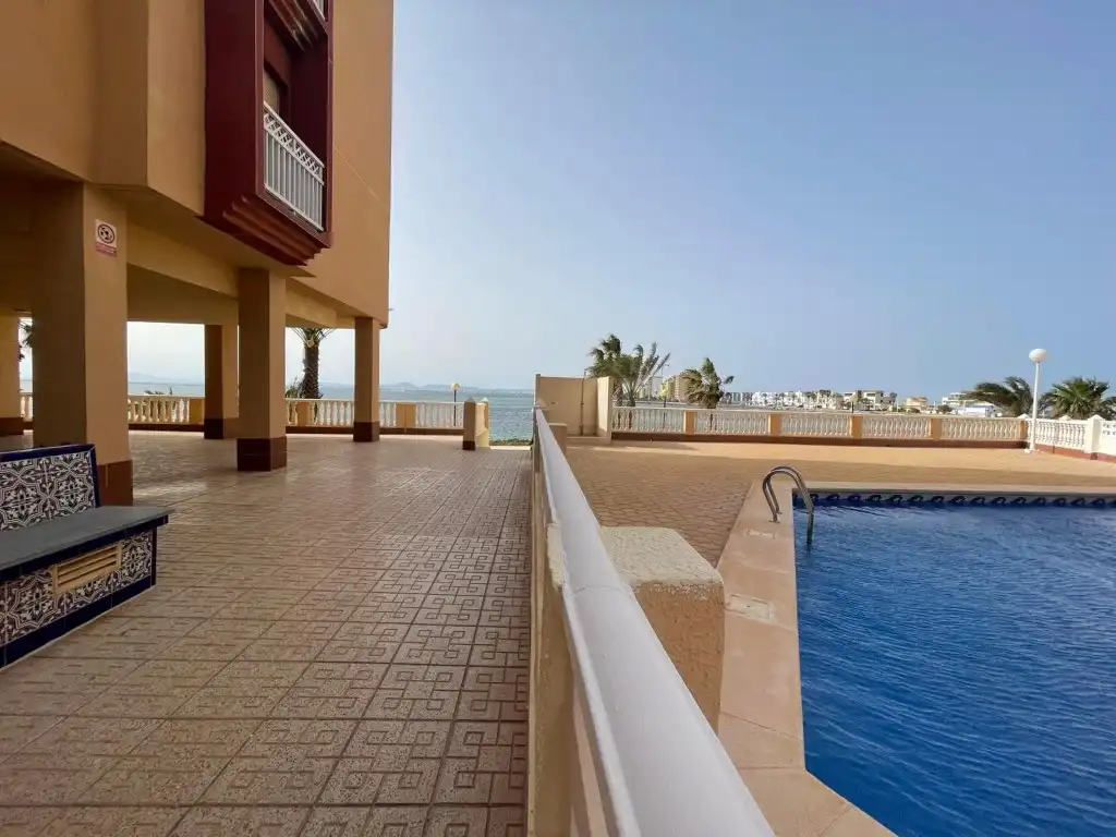 Terraza de Apartamento en venta en La Manga del Mar Menor