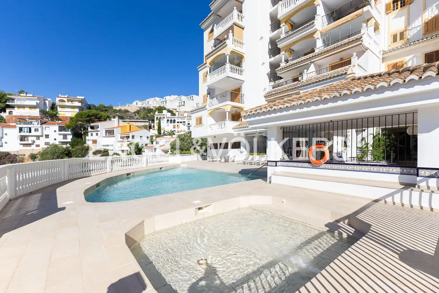 Piscina de Dúplex en venta en El Faro