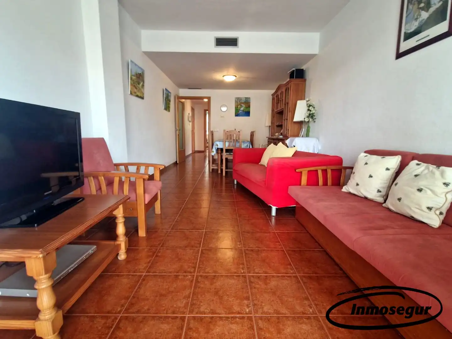 Sala d'estar de Pis en venda en Salou amb Aire condicionat, Terrassa i Moblat